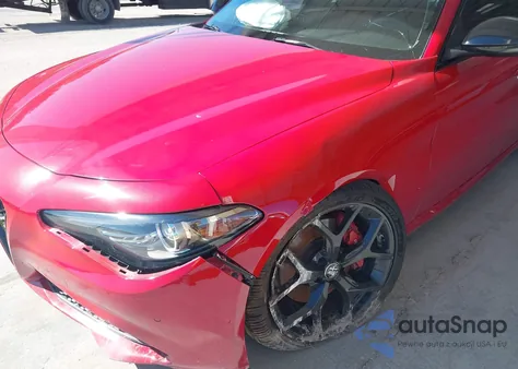 2019 Alfa Romeo Giulia Rwd из США, поврежденный, VIN ZARFAMAN5K7622778